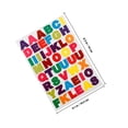 thumbnail image 2 of DECORNIJIA 10 Sheets Sticky Letters for Poster Board Paper Crafting for Multi-colored, 2 of 5