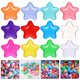 thumbnail image 2 of BRIGHTFUFU 200 Uds. Bolas oceánicas creativas en forma de estrella, bolas a prueba de aplastamiento, juguetes para niños, 2 of 7
