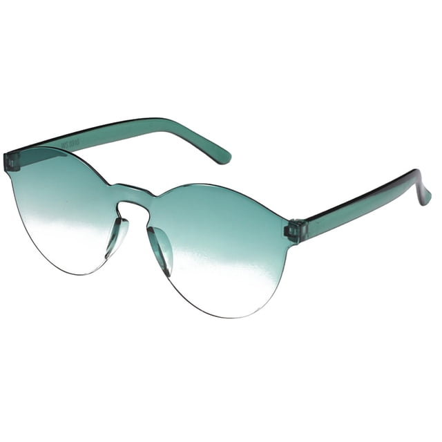 Lunettes de Soleil Rondes Unisexes Multicolores Mode Couleurs Bonbon pour Extérieur Design Léger