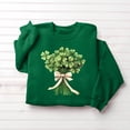 thumbnail image 4 of Frnrwgo Womens Christmas Printed Fashionable Loose Casual Long Sleeved Top Regular Sleeve Hooded Sweatshirt, 4 of 4