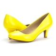 thumbnail image 2 of Zapatos de Tacón Bajo para Mujer Dream Pairs Amarillo Talla 9.5, 2 of 6