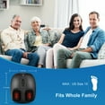 thumbnail image 6 of Comfier Shiatsu Foot Massager with Heat Deep Kneading Feet Massage Machine for Plantar Fasciitis Blood Circulation Size Up to 13-Black, 6 of 9