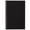 Black, variant on Dusknt A5 Lined NoteBo0k with Margin, Leather Grain Glossy Card Cover, Thick White Writing Paper, Durable Double Binding Journal, Premium Stationery for Sch00l Ofice Daily Note Taking, Black