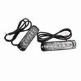 thumbnail image 2 of 2 luces estroboscópicas de advertencia de emergencia para coche y camión, 12 V, 6 LED, color ámbar, 2 of 15