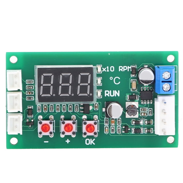 Electronic Temperature Control Module Switch,Fan Temperature Control Governor Fan Thermostat Module PWM Fan Temperature Control Governor Sturdy Construction