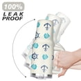 thumbnail image 6 of 40oz Ocean Nautical Anchor Stainless Steel Flip Straw Tumbler Spill Proof Travel Cup Double Wall Vacuum Insulated Coffee Mug with Top Handle, 6 of 6