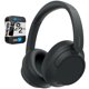 thumbnail image 1 of Reacondicionado Auriculares inalámbricos con cancelación de ruido Sony WHCH720N/B negros, 1 of 9