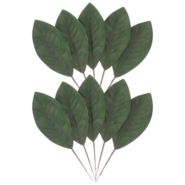 10 Pcs Matas Artificiales Para Decoracion Hand Decor False Plant Leaves Artificial Leaf Wreath Wedding Decor