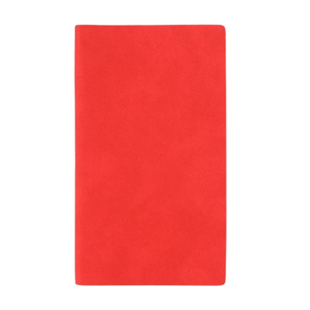 Matsuzay Cuaderno liso creativamente Jotter Keep Diary Journals Papel Imitación de cuero 200 páginas Diarios Office Business Suministros de escritura y corrección Rojo