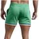 thumbnail image 3 of Cordón Atlético de Color Sólido para Hombre con Bolsillos, Pantalones Cortos Deportivos Casuales Elásticos para Hombres, 3 of 3