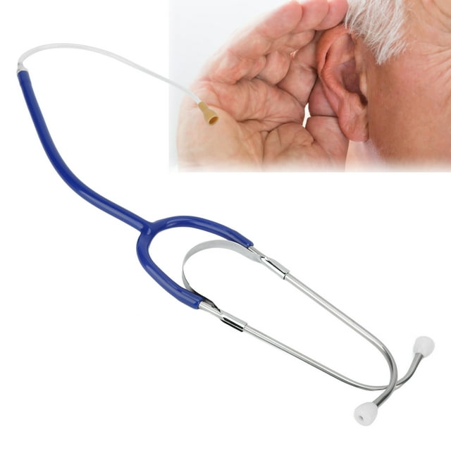 Lightweight Listening Stethoscope Grade 2 Pack Twist On Acoustic Tube for Two Way Radios Maximum Sound Conductivity, Non Slip Material Lasting