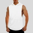 thumbnail image 2 of Fgnfyis Men's Workout Sleeveless Shirts Muscle Tank Tops for Fitness Training and Gym Performance Tank Top Men White M, 2 of 7