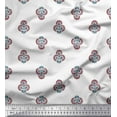 thumbnail image 1 of Soimoi Rayon Fabric Floral Block Print Fabric by Yard 42 Inch Wide, 1 of 5