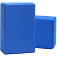 thumbnail image 1 of Yoga Block - Supportive Latex-Free EVA Foam Soft Non-Slip Surface for Yoga, Pilates, Meditation 2PCS, 1 of 7