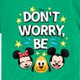 thumbnail image 3 of Disney Emoji - Don't Worry Be Emojis - Toddler And Youth Short Sleeve Graphic T-Shirt, 3 of 5