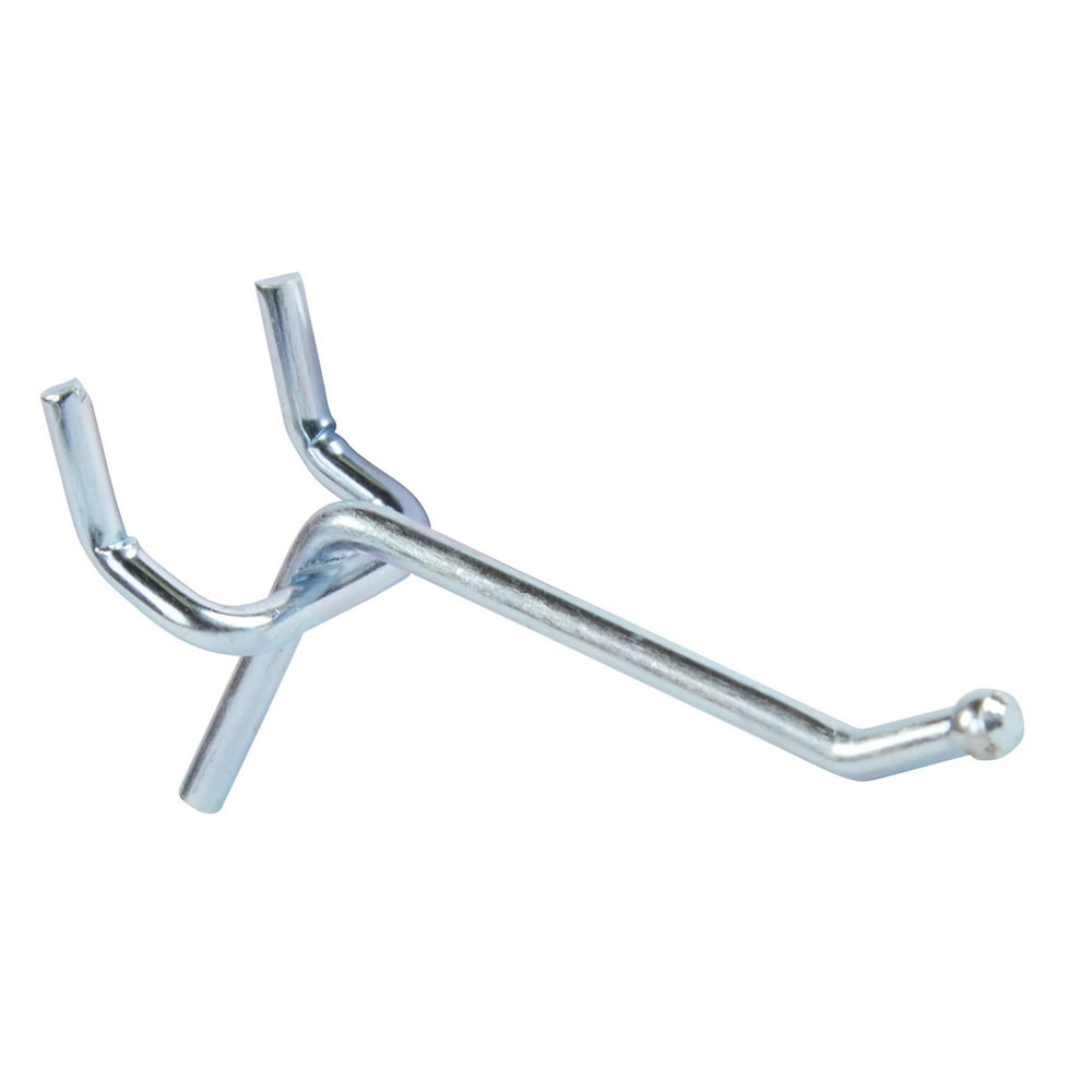 2 inch Pegboard Hooks (Hooks Fit ¼” or ⅛” Pegboard) Pack of 20