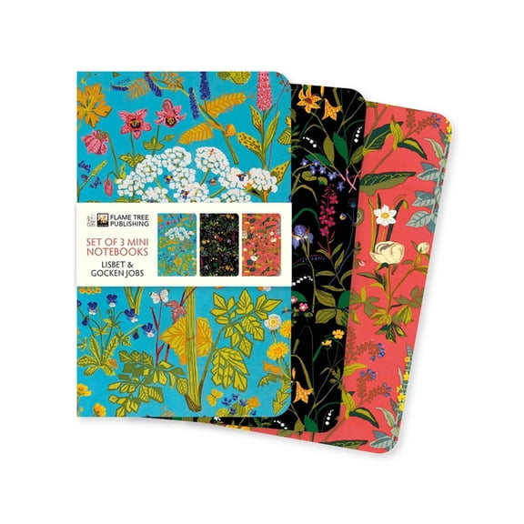 Mini Notebook Collections Lisbet and Gocken Jobs Set of 3 Mini Notebooks, (Hardcover)