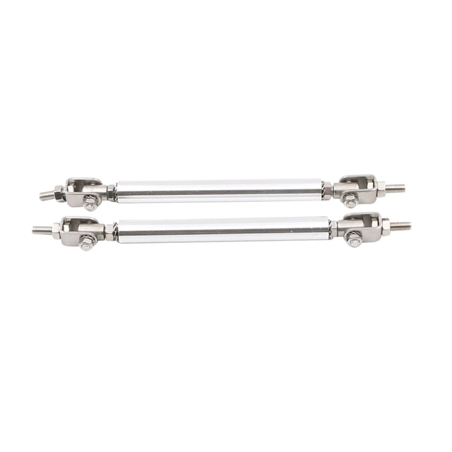 Parachoques Varilla Telescópica 2 Unids Universal Delantero Trasero Varilla De Labio Acero Inoxidable Aleación De Aluminio Divisor Protector De Parachoques Soporte Para Automóvil Camión,Lg07-100 Advancent VI009207-04