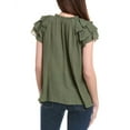 thumbnail image 2 of Nanette Nanette Lepore womens  Tiered Sleeve Top, m, 2 of 3
