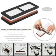 Kitchen 3000#8000 Grit Knife Double Side Whetstone Stand Knife Sharpener Stone