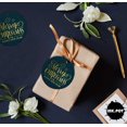 thumbnail image 5 of Inkdotpot Pack Of 100 Real Gold Foil Paper Tags Merry Christmas & Happy New Year Text Favor Hang Tags, 5 of 7