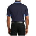 thumbnail image 2 of Yellow Rooster Mens Dry Zone Colorblock Ottoman Polo Navy/ Blue Lake L, 2 of 4