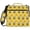 Panda Cartoon with Heart Pattern, variant on Zipper Binder with Shoulder Strap 2 inch 3 Ring Waterproof File Folder Organizer Bag 500 Sheet Watercolor Blue Space Pattern