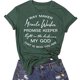 thumbnail image 2 of Gibobby Playera de Manga Corta con Cuello Redondo Casual Tops Camiseta corta Impresión Blusa suelta O-cuello Mangas Mujer Blusa de mujer(Verde,XL), 2 of 5
