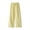 Yellow, variant on TIREOW Girls Straight Wide Leg Sweatpants Elastic High Waist Drawstring Sports Pants Solid Color Daily Wear Streetwear Pants