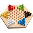 thumbnail image 3 of Tradeopia Wooden Classics Chinese Checkers Game, 3 of 5
