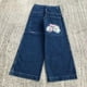 thumbnail image 1 of Vaqueros Retro Skull Hip Y2k Hop Harajuku Vintage Nuevos, 1 of 6