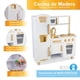 thumbnail image 2 of Cocina de Juguete de Madera para Niños con Refrigerador Cocinita Para Niñas Blanca -Vintage White And Gold Kids House COC10WG, 2 of 8