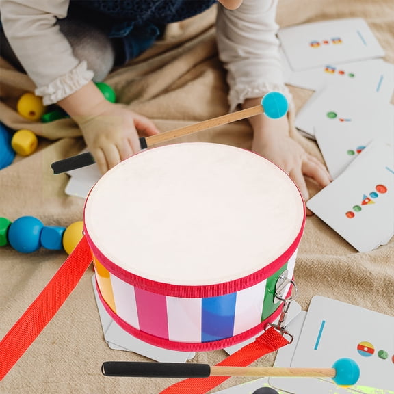 LEORX Marimba Mallets Wooden Rubber Handles Assorted Colors for Drum Practice