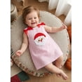 thumbnail image 5 of Toddler Baby Girl Christmas Dress Santa Claus/Gingerbread/Merry Dress Fall Clothes, 5 of 7