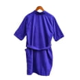 thumbnail image 2 of Bata de Baño Unisex Microfibra Morado, 2 of 4