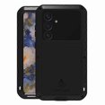 thumbnail image 1 of Love Mei For Samsung Galaxy S25+(plus) Case Tempered Glass Screen Protector Metal + Silicone Phone Cover, 1 of 5