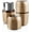 Wood grain, variant on Herb Grinder [large capacity/fast/Electric ]-Spice Herb Coffee Grinder with Pollen Catcher/- 7.5" (Grey)