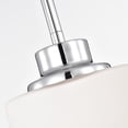 thumbnail image 5 of CHLOE Solbi Contemporary 1 Light Chrome Mini Pendant Ceiling Fixture 6 " Wide, 5 of 9