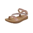 thumbnail image 3 of Link Girls' Cross-Strap Sandals - pink, 7 toddler, 3 of 4