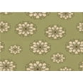 thumbnail image 1 of Ahgly Company Indoor Rectangle Patterned Metallic Gold Area Rugs, 6' x 9', 1 of 6