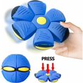 thumbnail image 3 of Juguetes para mascotas Parts Frisbee Ball, juguetes para perros con 3 luces para perros interactivos, gatos, pelotas para patear para niños, juegos al aire libre, juegos de campamento, 3 of 5