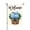 Color 9, variant on Jbralid Hello Spring Linen Garden Flag With Colorful Flowers And Butterflies For Spring Summer Home Outdoor Garden Yard Door Decor 12x18 inch