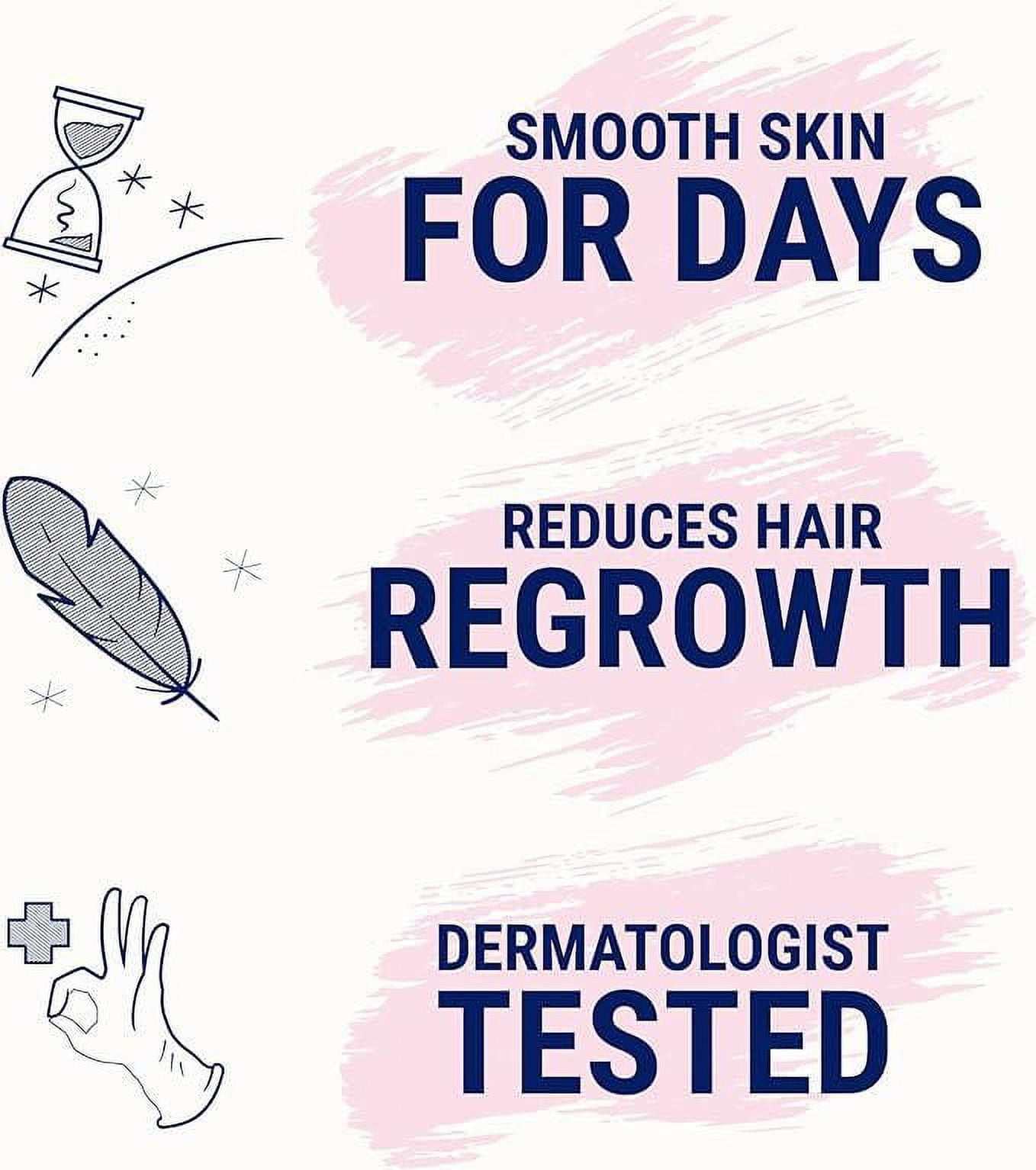 Nair Wax Ready Strips for Sensitive Skin with Coconut Milk Oil, 32 Wax strips + 3 Wipes