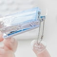 thumbnail image 2 of CSChome Safety Stapler Mini Stapler Portable Clamp with Hanging Chain Eco-Friendly Compact for Office Home School Use, 2 of 7