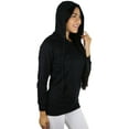 thumbnail image 4 of ToBeInStyle Women's Long Sleeve Kangaroo Pocket Pullover Hoodie - Small, 4 of 4