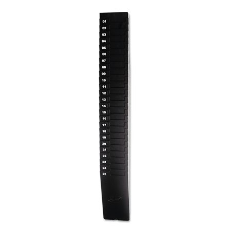 UPC: 0092447001108 | LZB 25-9EX 25 Pocket Holds 9 in. Plastic Expandable Time Card Rack – Black