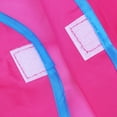 thumbnail image 4 of Children Kids Waterproof Long-sleeved Smock Apron for Painting (Red+Blue), 4 of 5