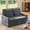 50"-Dark Gray, variant on Noelse 79" Convertible Sofa Bed, 6-in-1 Pull-Out Sleeper, Corduroy Loveseat Chaise Lounge, Dark Gray