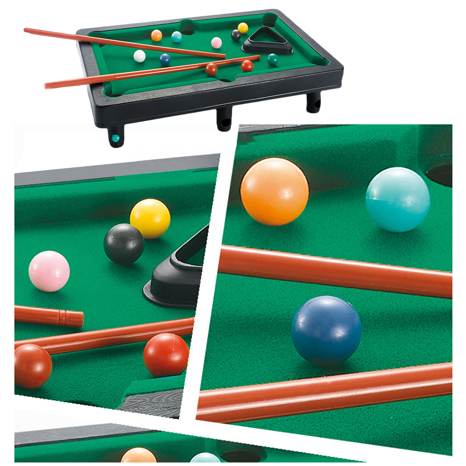 Kayannuo Toys Details Tabletop Mini Pool Set Billiards Game Family