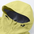 thumbnail image 3 of Kezqiaxn Mens Rain Jackets Waterproof with Hood Outdoor Long Sleeve Work Zip Up Pockets Jacket Plus Size Fashion, 3 of 8